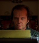 A review of the novel Jack Nicholson writes in The Shining