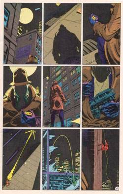 Page five of Watchmen