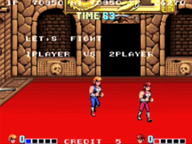 Double Dragon arcade gameplay of the last mission and ending 