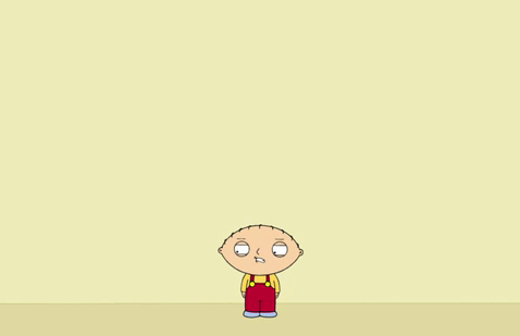 Stewie's having a hard time coming up with a Gilles Deleuze joke.
