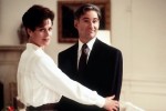 Anyone else find a little creepy that at the end of the movie, First Lady Weaver is sleeping with a guy who looks exactly like her dead husband?