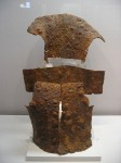 Early iron armor from the Middle East.  Or, what happens to Iron Man if he stays out in the rain too long.