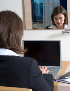 woman-typing