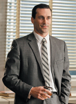 The man in the gray flannel suit.