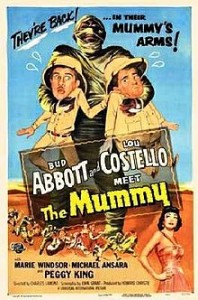 Poster from Abbott and Costello Meet The Mummy