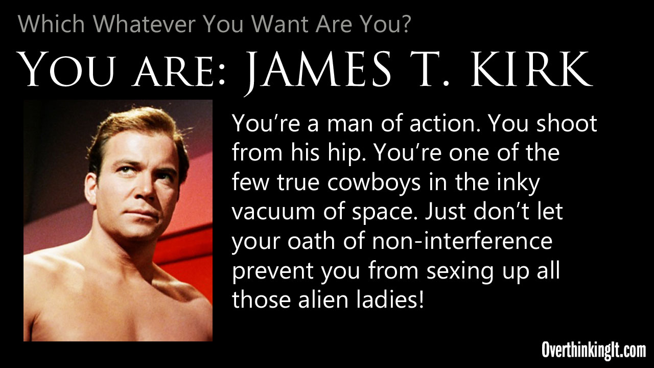 You Are Kirk