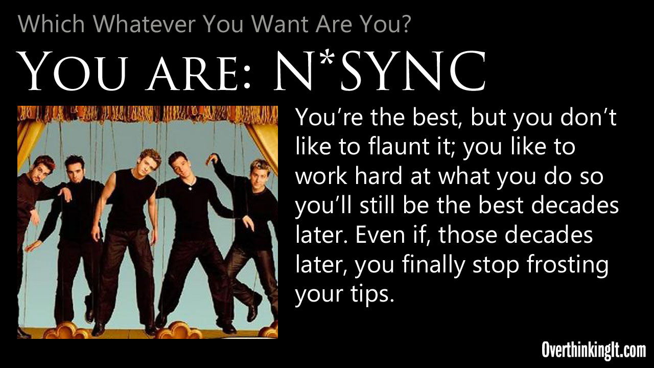 You Are NSync