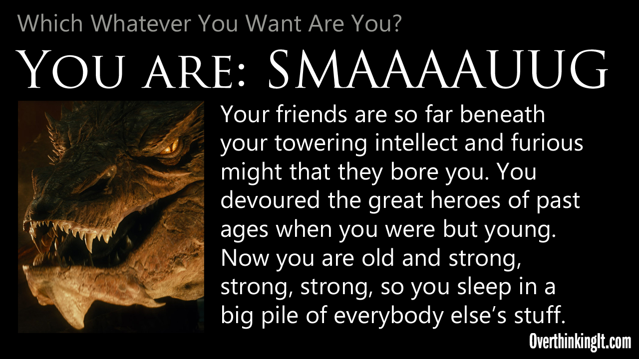 You Are SMAAAAUUG