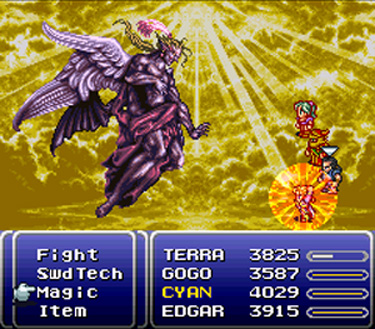 final fantasy vi final boss kefka dancing mad