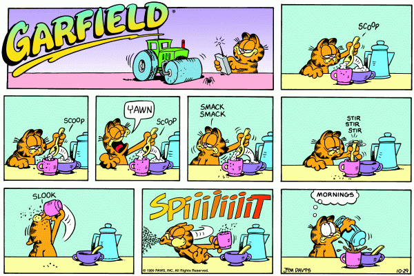 Garfield 10-29-89