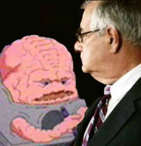 Lord Krang knows how to reach across the aisle