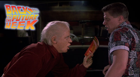 Back to the Future: Does physics of Marty's time travel add up