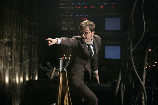 The Doctor does battle