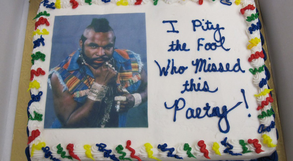 Mr. T Party Recap