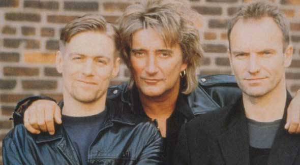 Resultado de imagem para Bryan Adams, Rod Stewart, Sting - All For Love