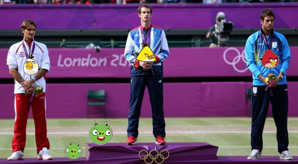 Angry Birds Power-Ups Flap in the Face of the Olympic Spirit