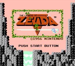 Legend of Zelda on the NES