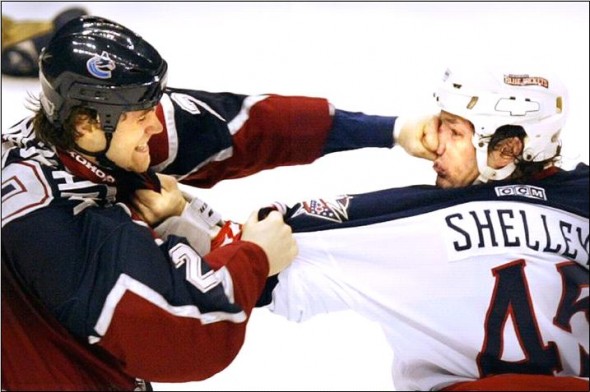 Fights in Ice hockey