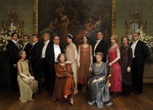 The cast of the Downton Abbey Christmas Special 2014 Season 4: The London Season