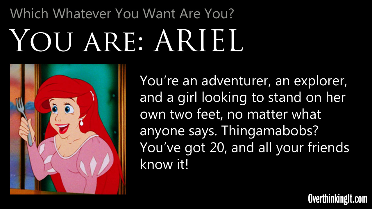 You Are Ariel