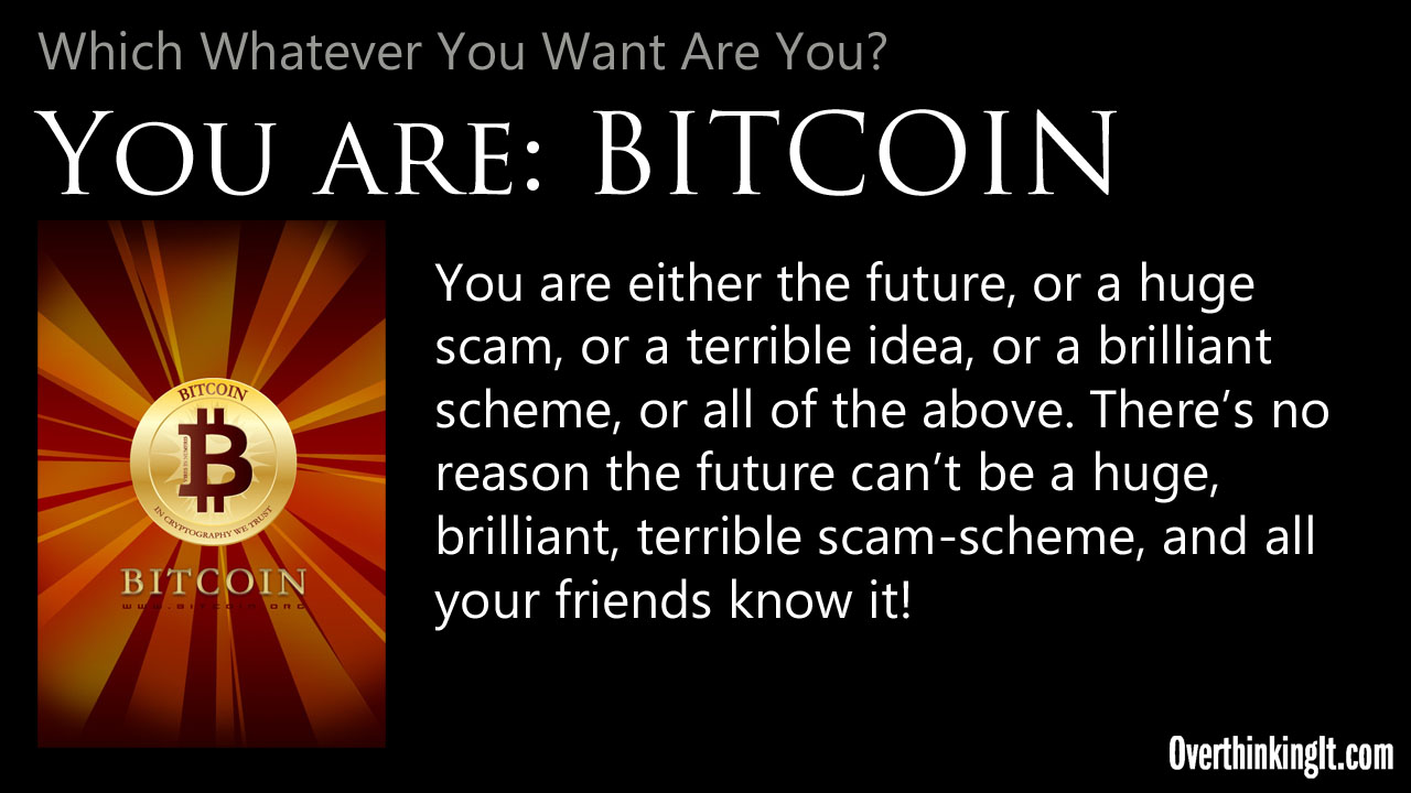 You Are Bitcoin