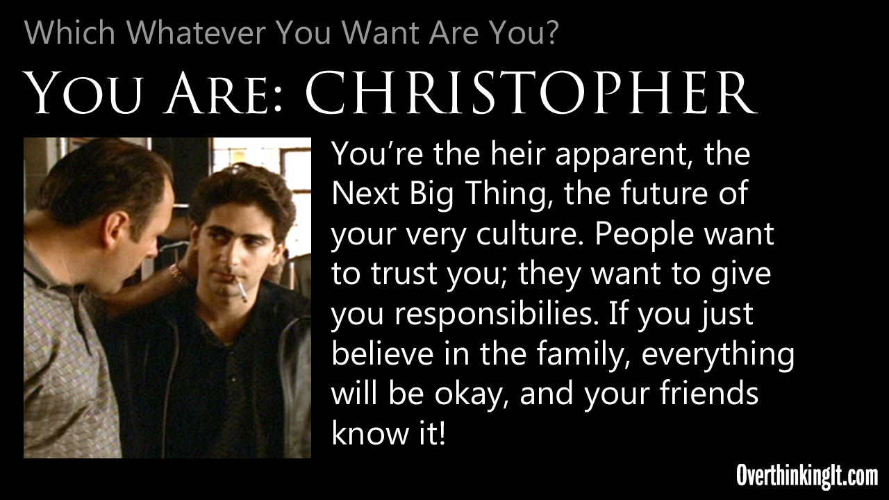 You Are Christopher