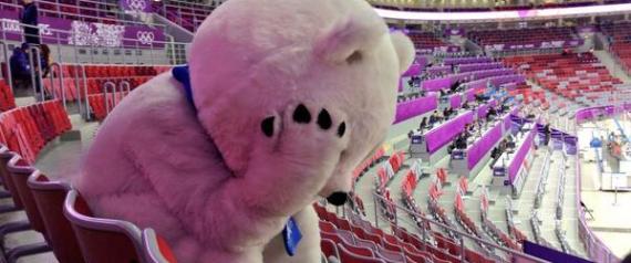 The Sochi 2014 Bear Crying