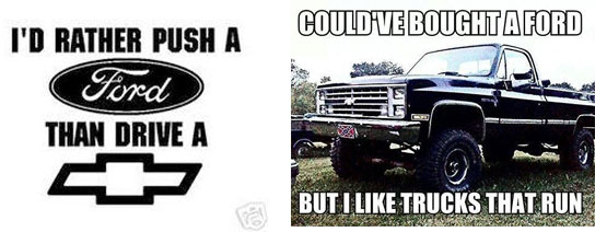 Chevy over ford jokes #4