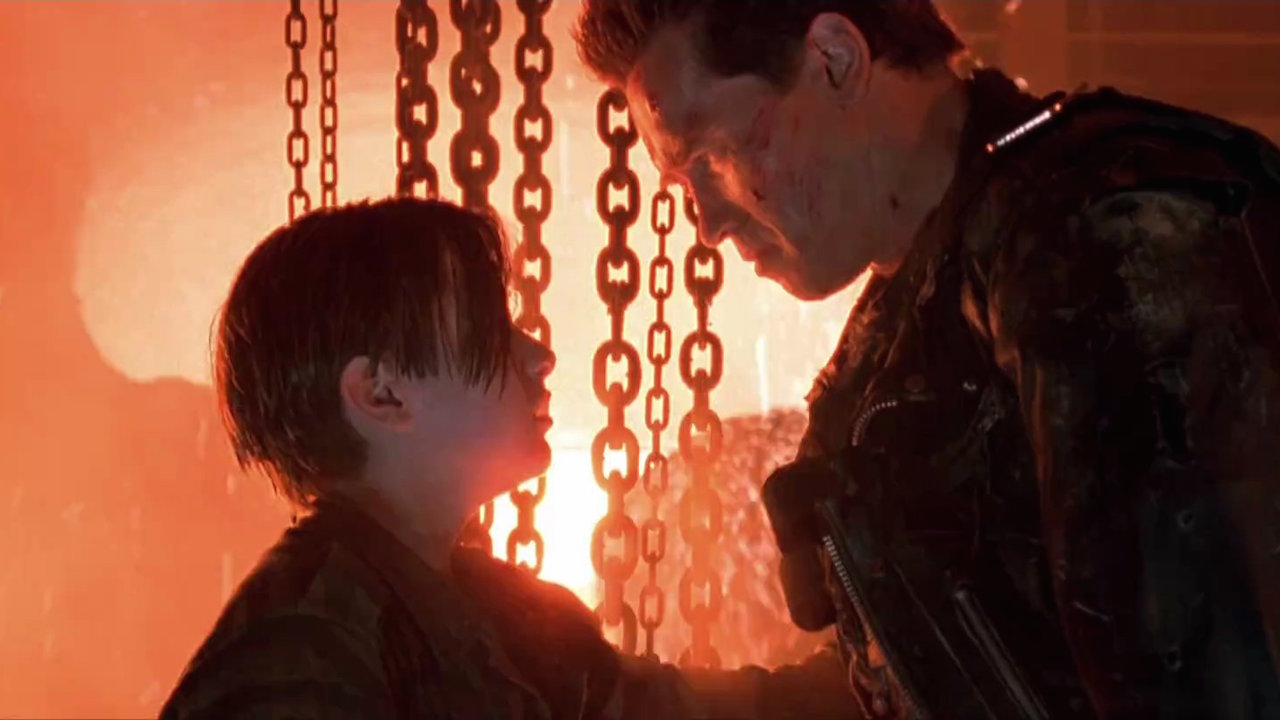 Image result for the terminator 2 ending
