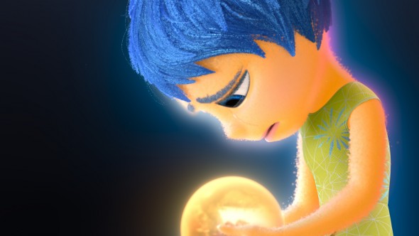 Fractal Characterization in Inside Out: Joy feels Sad