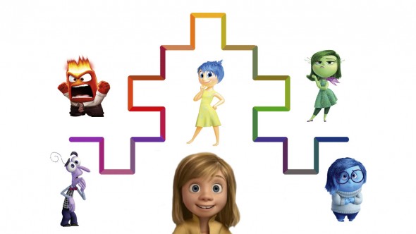 Fractal Characterization in Inside Out: Nuanced model of Riley's personality as a 2-iteration Koch curve variant