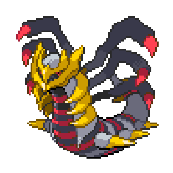 487 Giratina Origin Shiny - Giratina Origin Form Pokemon Go PNG