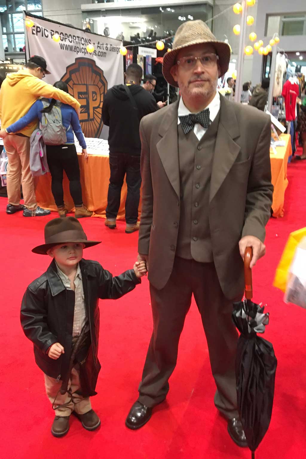 indiana jones cosplay at New York Comic Con 2016