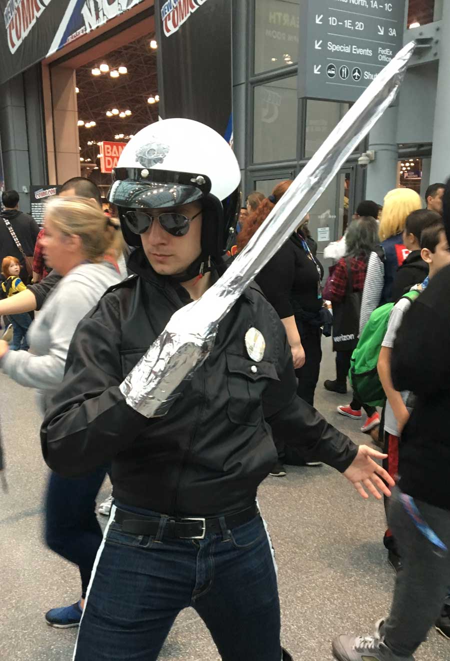 terminator 2 cosplay at New York Comic Con 2016