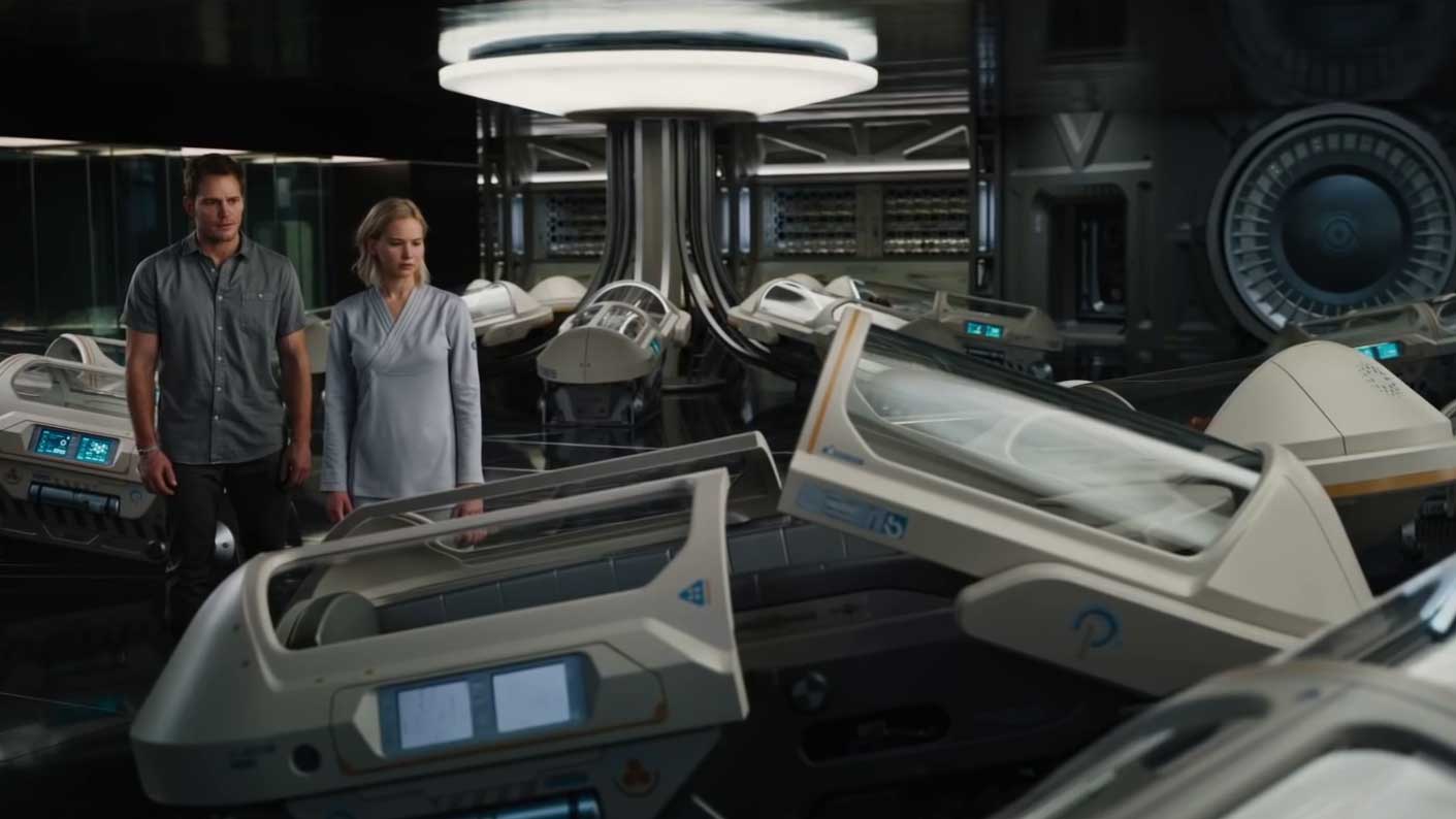 Passengers review – Chris Pratt falls for Jennifer Lawrence in space, Passengers
