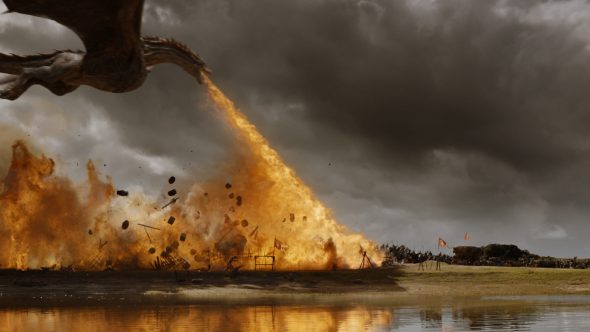 A second Field of Fire in Game of Thrones, Season 7 Episode 4, "The Spoils of War."