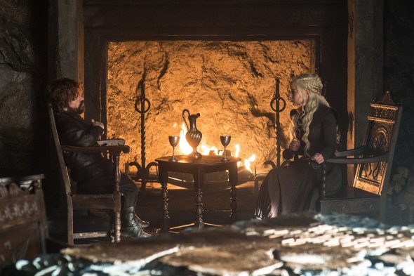 Tyrion and Dany in Game of Thrones Season 7 Episode 6, "Beyond the Wall."