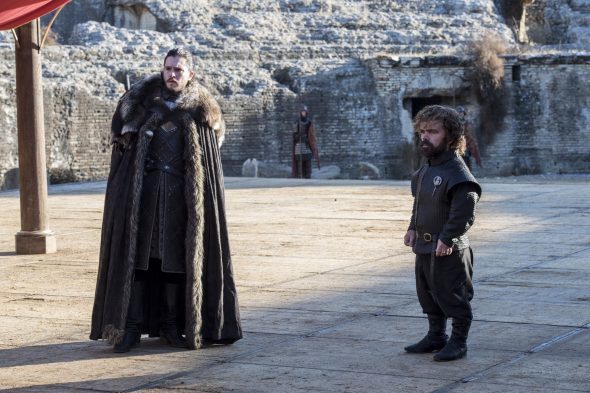 Tyrion starts the meeting in Game of Thrones Season 7 Episode 7, "The Dragon and the Wolf."