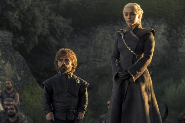 Tyrion and Danerys in Game of Thrones Season 7, Episode 5, "Eastwatch."