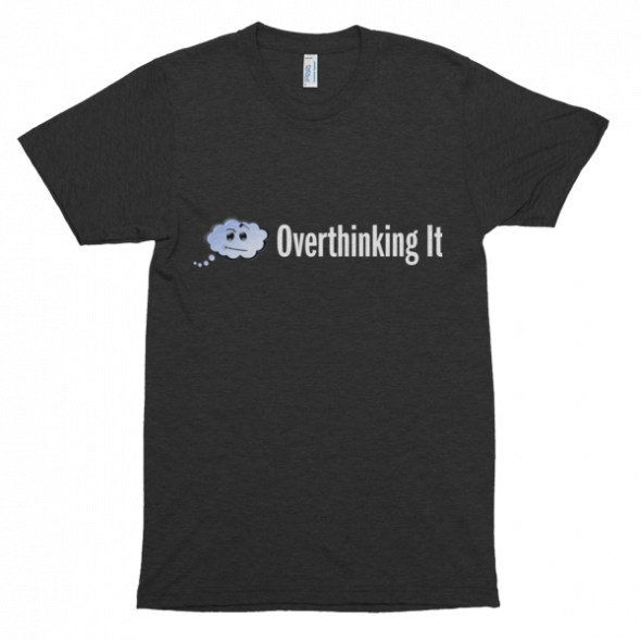 Overthinking It Men's/Unisex Tri-Blend Tee