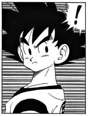 a picture of goku